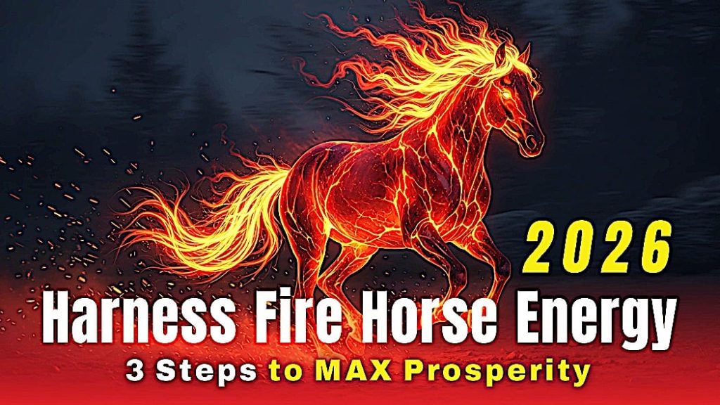 Harness the FIRE HORSE 2026: 3 Buddhist Steps for Explosive Prosperity: Auspiciousness Practices - Buddha Weekly: Buddhist Practices, Mindfulness, Meditation