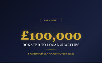 Bournemouth Freemasons Distribute Nearly £100,000 to Local Charities in One Event