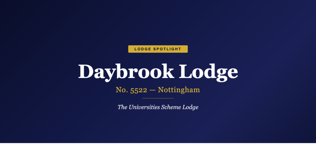Lodge Spotlight: Daybrook Lodge No. 5522 — Where University Meets the Craft